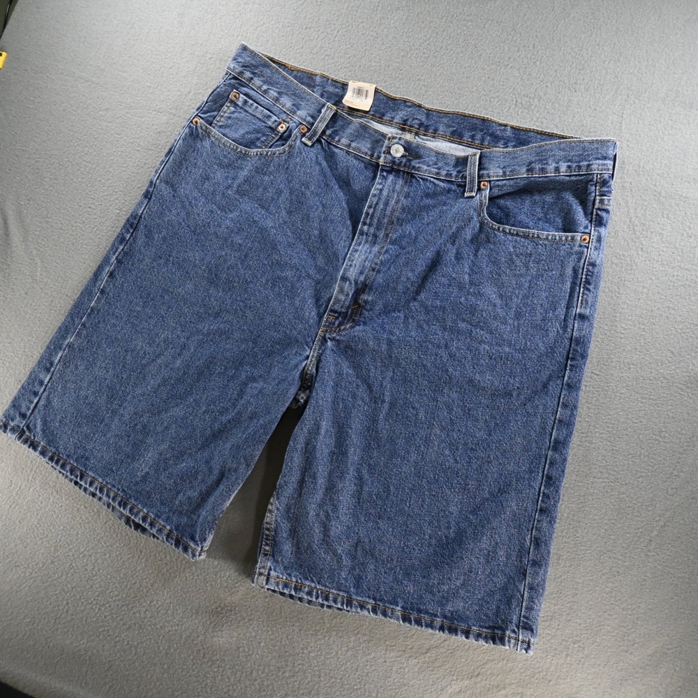 Levi's‎ Mens 550 Relaxed Fit Denim Shorts 42 Medium Wash Blue Jorts NWT